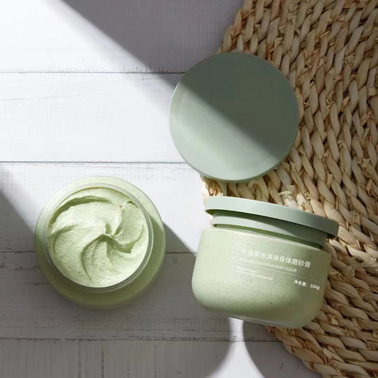 Ginbi Avocado Ice Cream Body Scrub 250g