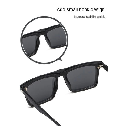 6in1 Magnetic Clip Polarized Sunglasses with Bag 2249A
