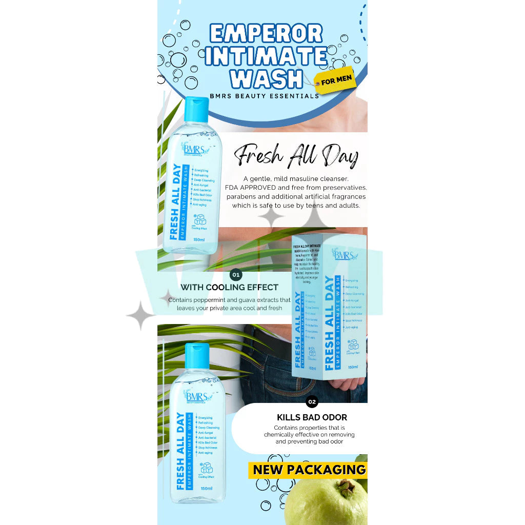 Sunisa Fresh Emperor Intimate Awash with Cooling Effect 150ml