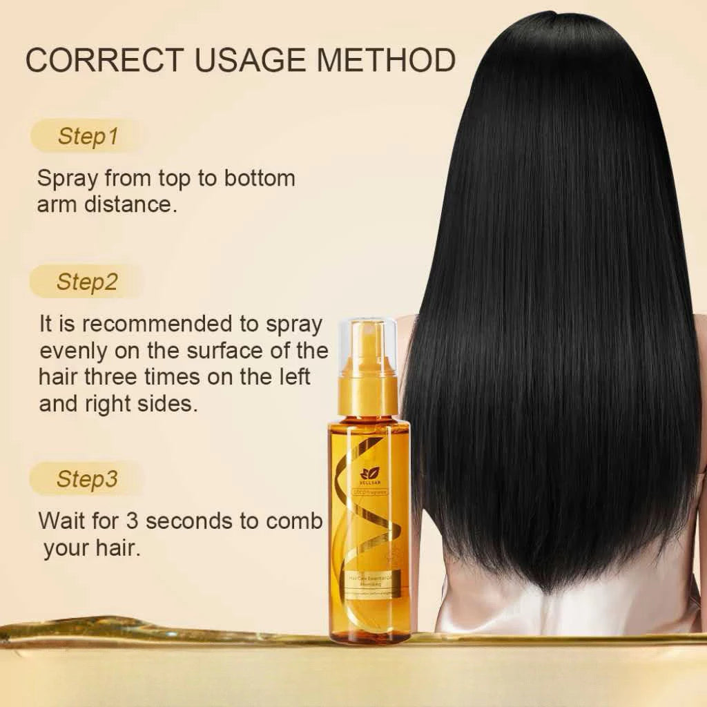 Vellsar Coco Fragrance Perfume Softening Hair Care Essential Oil Spray 100mL