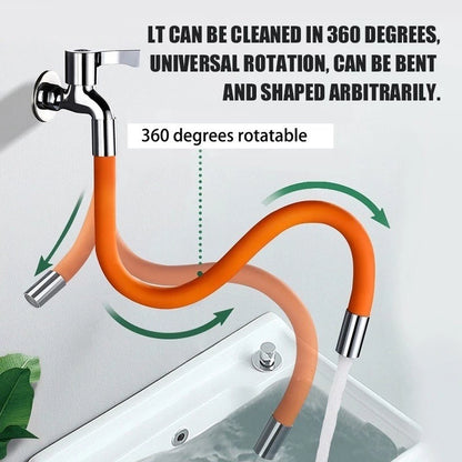 Universal Faucet Extension 360° Free Bend Flexible Hose