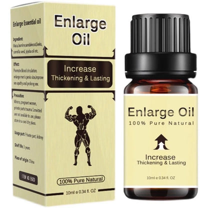 Enlarged Oil for Men - Increase Thickening & Lasting 100% Pure Natural 10ml