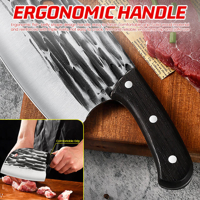[A1-1051] Stainless Steel Fish Head Knife Japanese Kitchen Knife