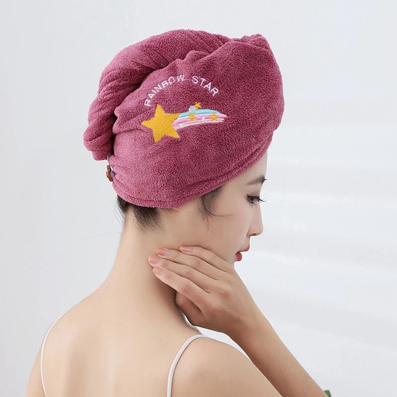 Hair Turban Quick Dry Hair Towel