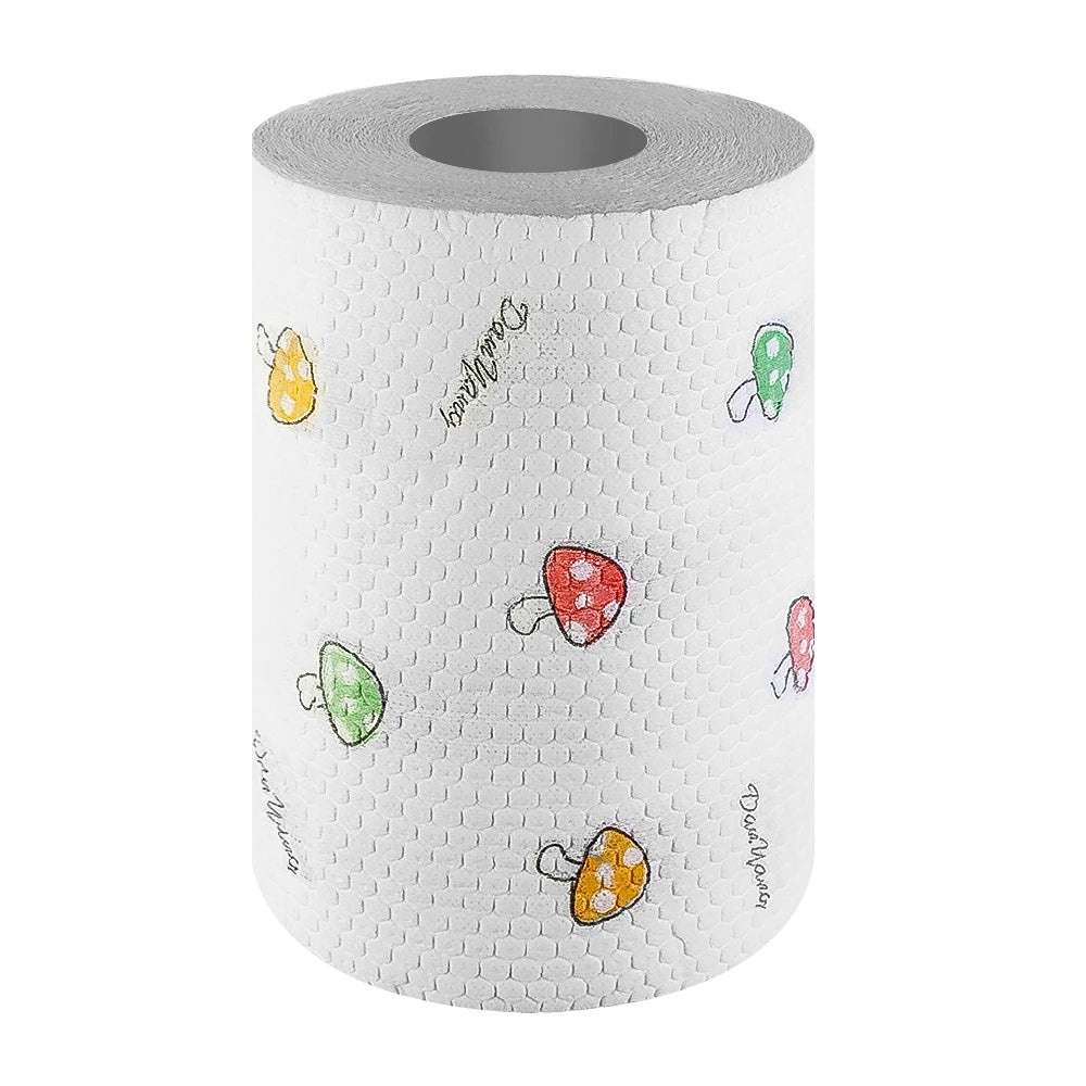 [A1-1343] Disposable Wipes Dishcloth Paper Towel - 1 Roll (50pcs)