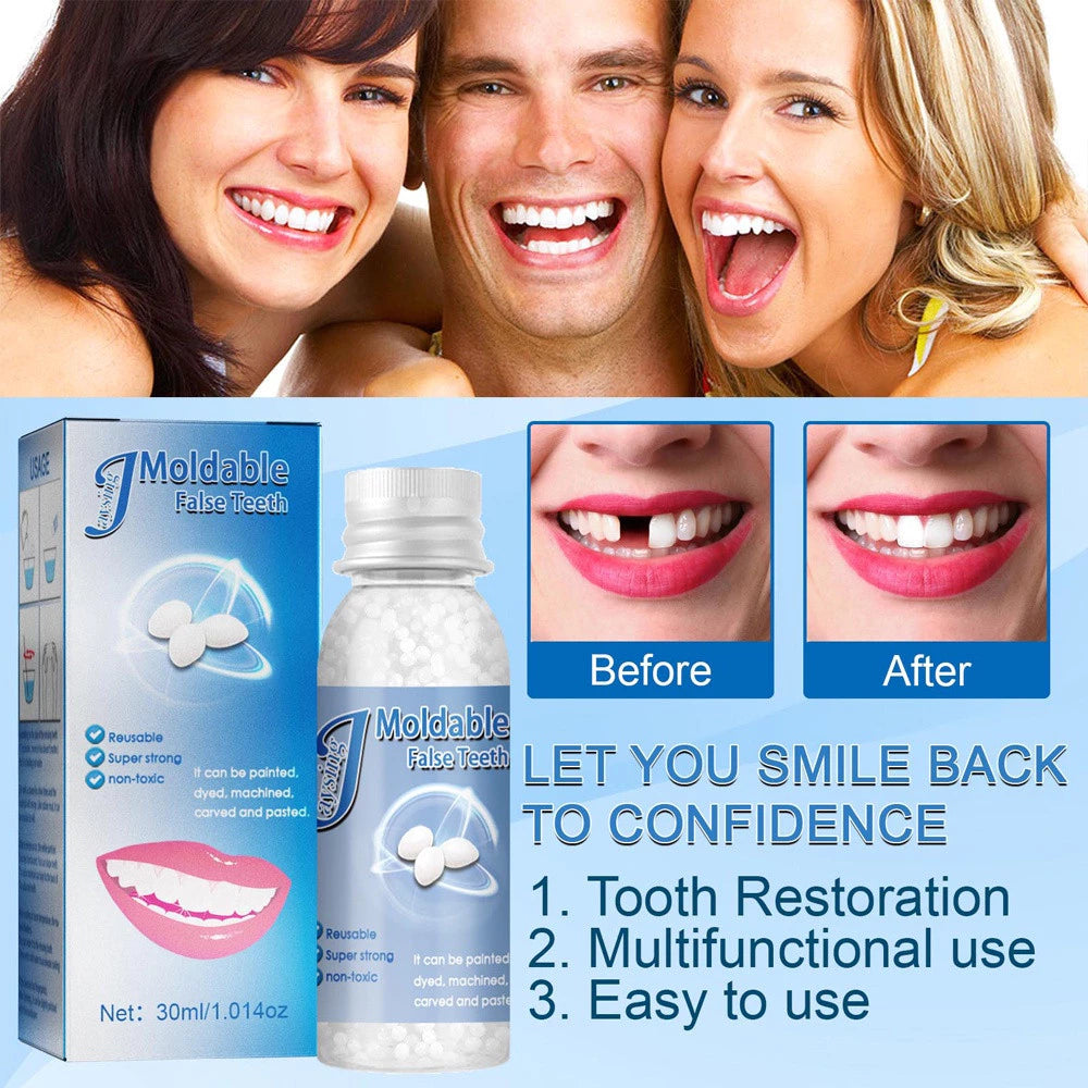 SMS Moldable Denture Gum Temporary Filling Restoration