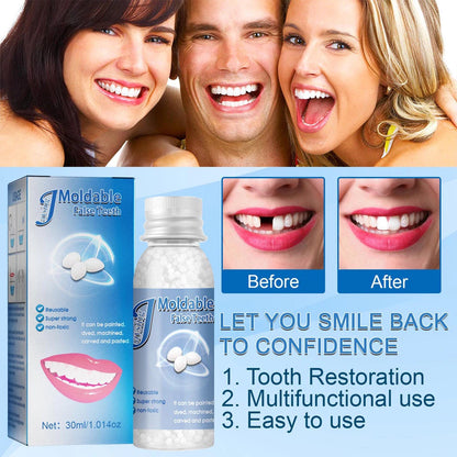 SMS Moldable Denture Gum Temporary Filling Restoration