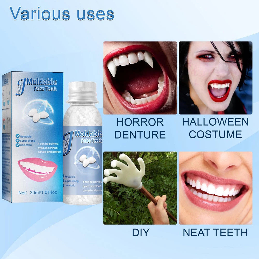 SMS Moldable Denture Gum Temporary Filling Restoration