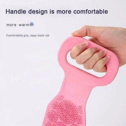 Silicone Dual Side Back Scrubber Body Brush