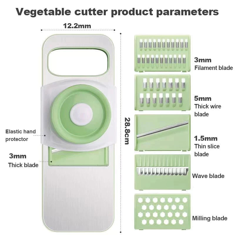 6 in 1 Multifunction Vegetable Cutter