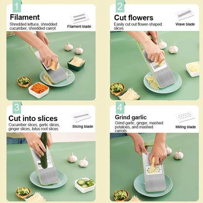 6 in 1 Multifunction Vegetable Cutter