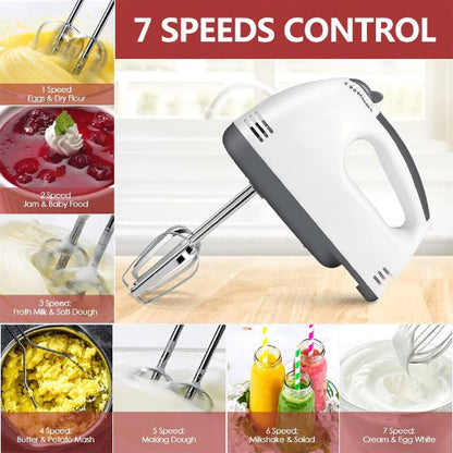 [A1-1362] CPLA Super Hand Mixer 7-speed 260W HE-133