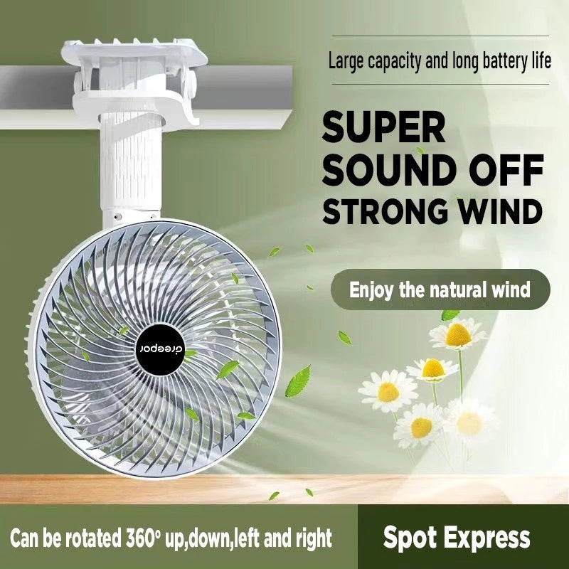 [A1-1163] Multifunction Desktop Fan / Clip Fan