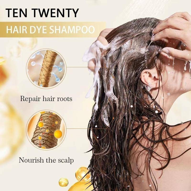 Ten Twenty Natural Herbal Hair Dye Shampoo