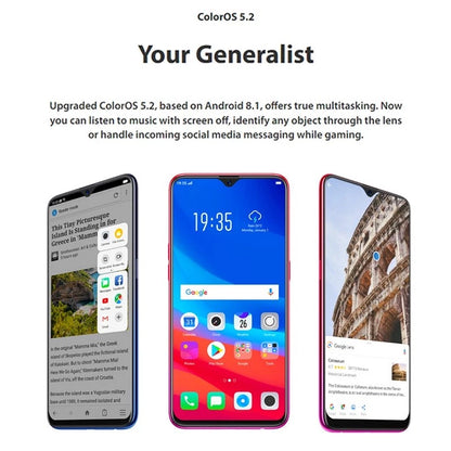 Oppo F9 8gb/256gb Mobile Phone Mediatek MT6771 Helio P60 3500mAh