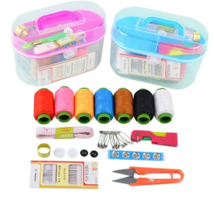 Sewing Kit Box Set Small Household Portable Sewing Tools