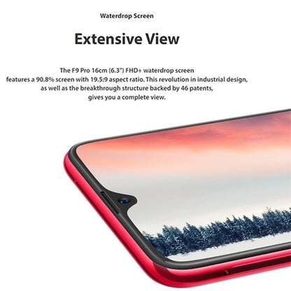 Oppo F9 8gb/256gb Mobile Phone Mediatek MT6771 Helio P60 3500mAh