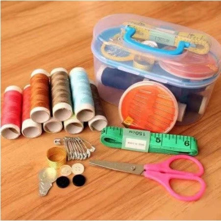 Sewing Kit Box Set Small Household Portable Sewing Tools