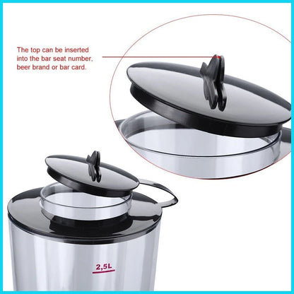 [ZH128] Beer Dispenser Lights up 2.5L