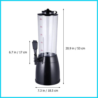 [ZH128] Beer Dispenser Lights up 2.5L
