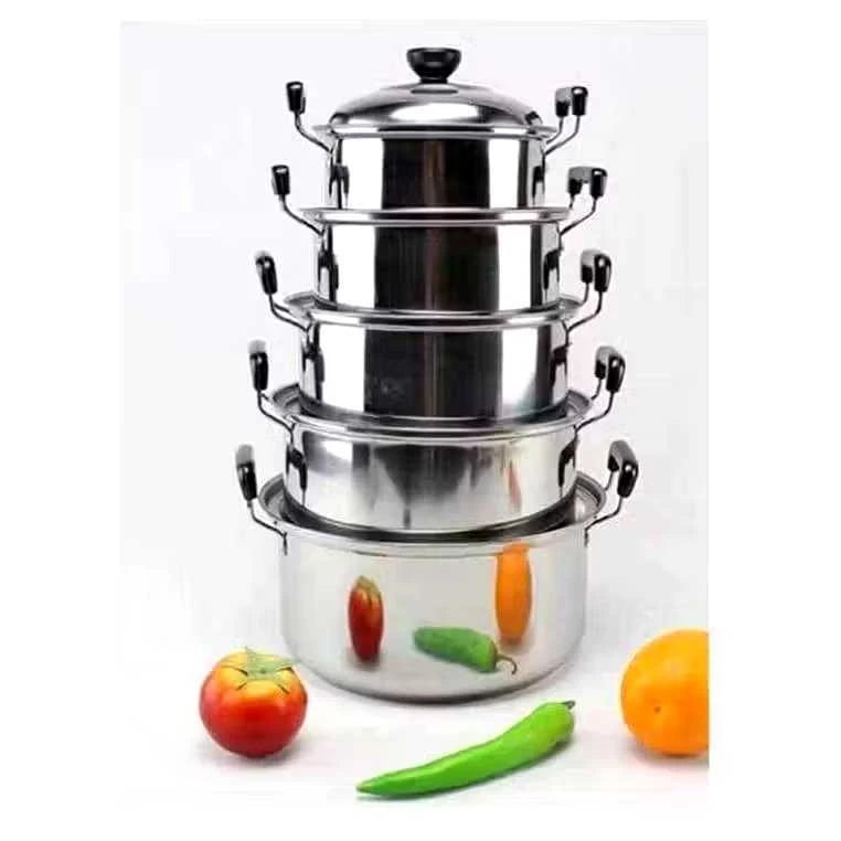 [ZH981-1] High Grade Stainless Steel Caserole Set