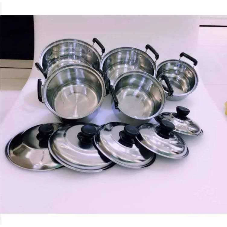 [ZH981-1] High Grade Stainless Steel Caserole Set