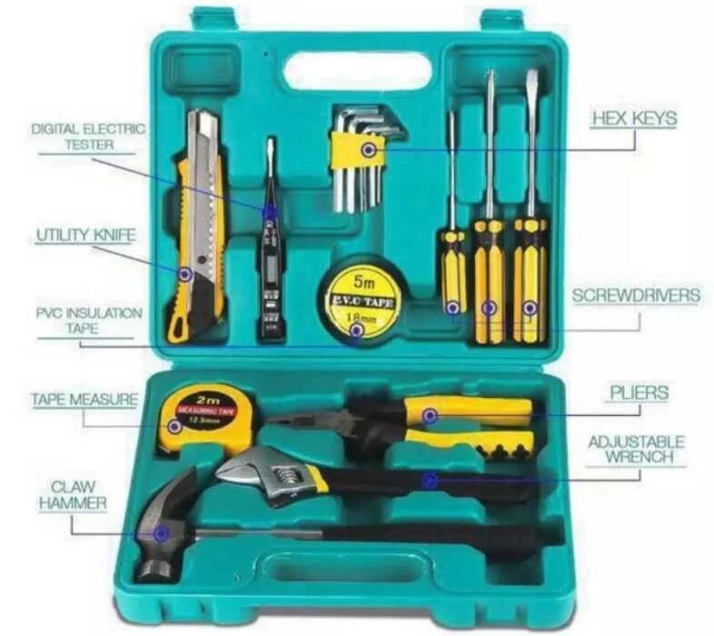 [ZH331-2] 16pcs Professional Hardware Tools