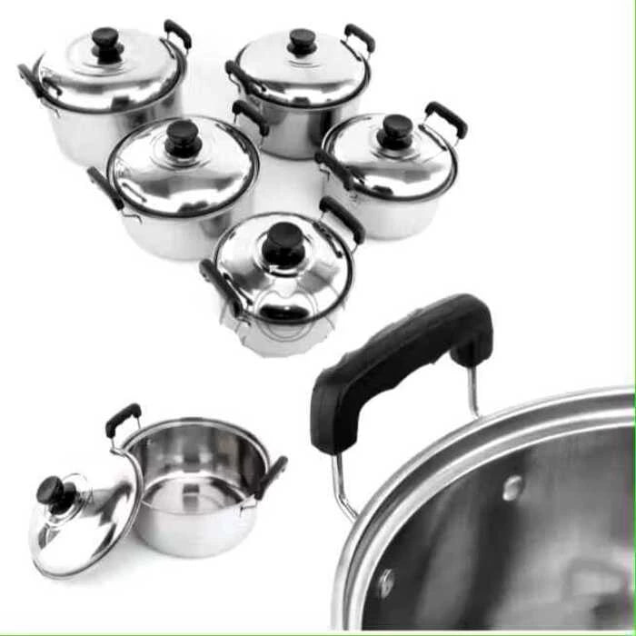[ZH981-1] High Grade Stainless Steel Caserole Set