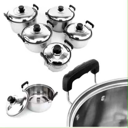 [ZH981-1] High Grade Stainless Steel Caserole Set