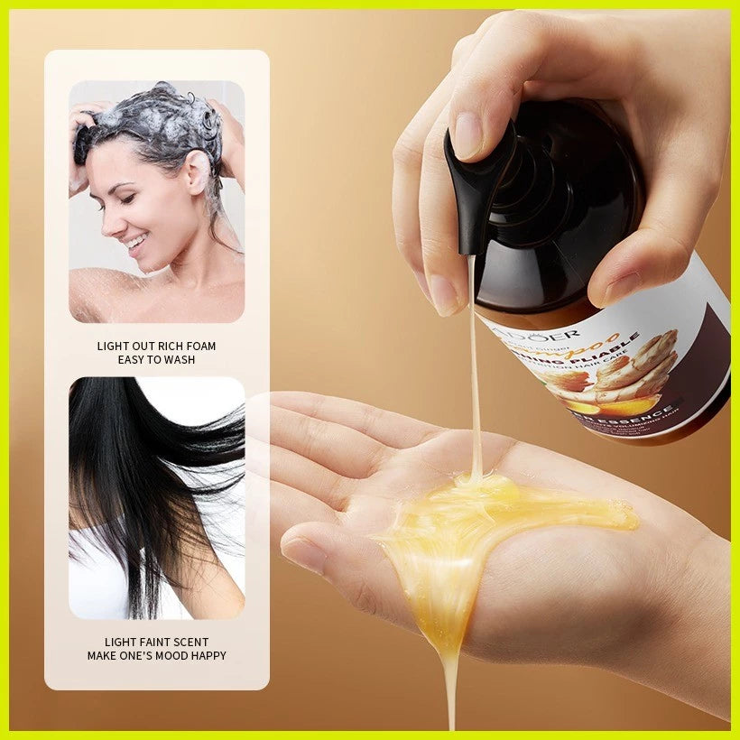 Sadoer Plant Ginger Shampoo Strong Hair Roots Volumizing Hair 500ml