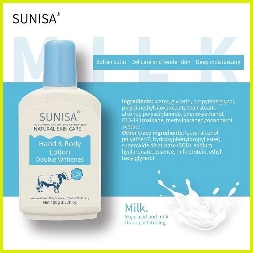 Sunisa Hand & Body Lotion Natural Skin Care 100g