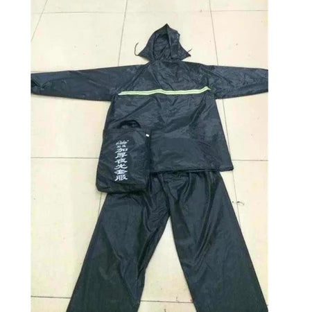 [A1-043] 99 Raincoat Suit Terno Unisex Police Style Jacket Pants Set