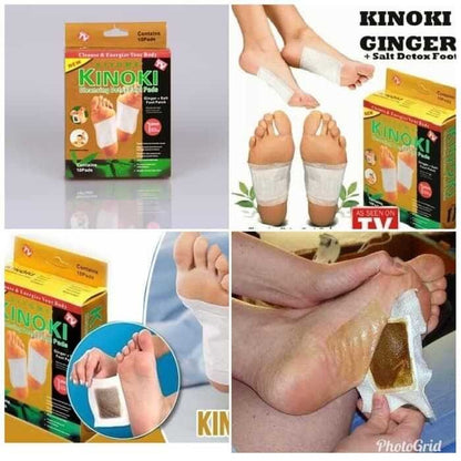 Kinoki Cleansing Detox Foot Pads - 10 Pads