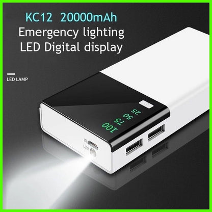 Romoss Power Bank (KC12) - White/Black