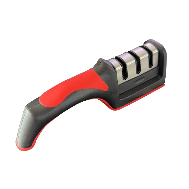 Knife Sharpener Novel Convenient Practical 3-Stage Manual Sharpener